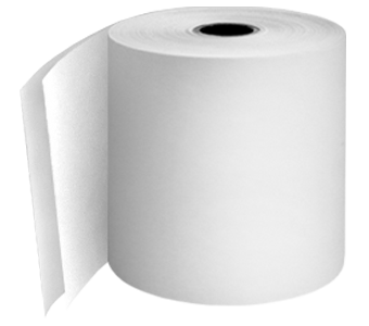 76 x 76mm 2 Ply White/Pink Paper Till Rolls (20)