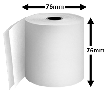 Star SP-200 2 Ply White/White Paper Till Rolls (20)