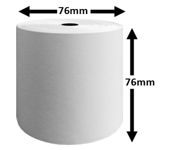 76x76mm A Grade Paper Till Rolls