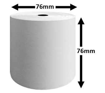 Bixolon SRP-275 Single Ply Kitchen Printer Rolls (20)