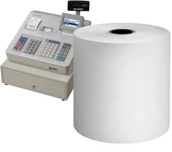 Sharp ER-A330 Paper Till Rolls